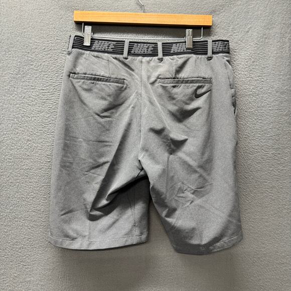 Nike Golf Shorts Flex Slim Fit Gray Mens 32 (32x10 ACTUAL) Activewear Dri Fit - Picture 4 of 10